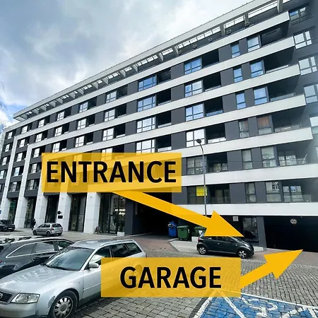 Urban Premium - Opolska 10 No 80 - Balcony - Rooftop Garden - Free Garage